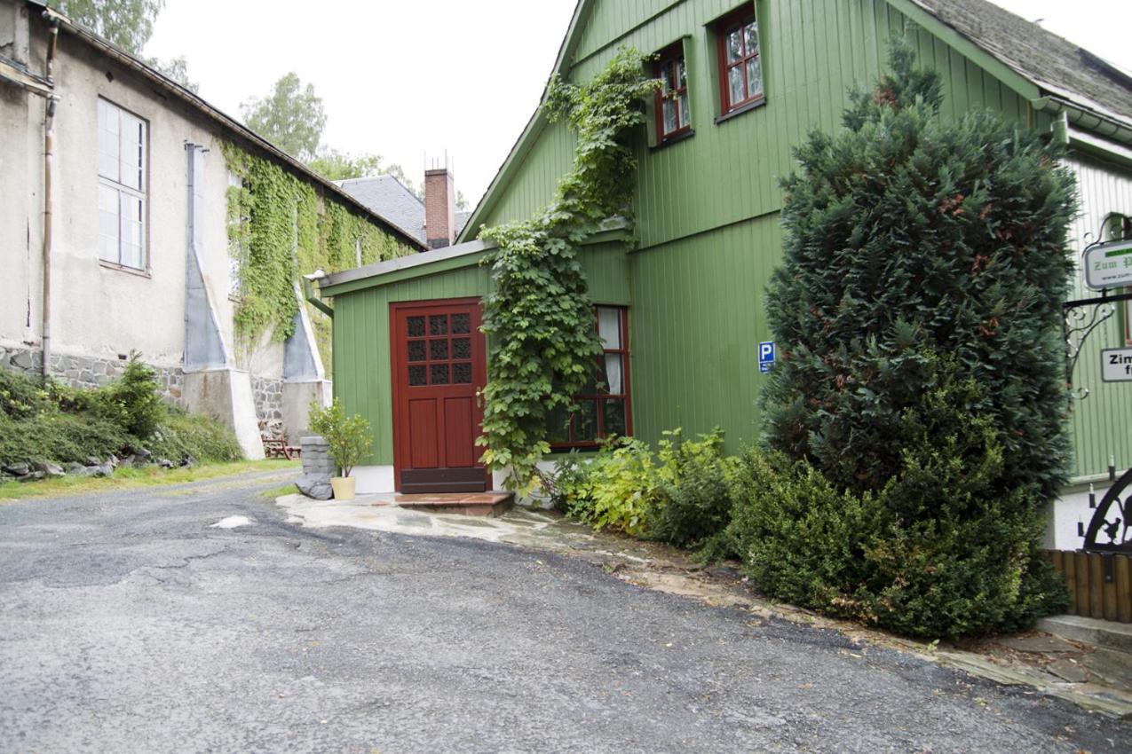 Frühstücks Pension Zum Postillion Klingenthal Exterior foto