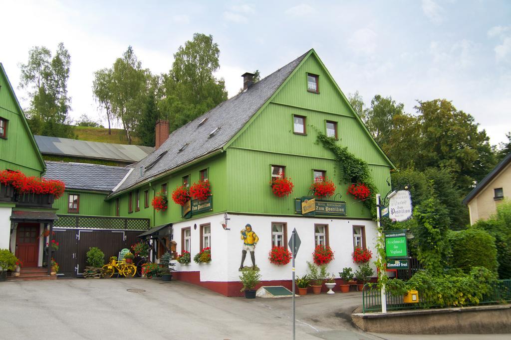 Frühstücks Pension Zum Postillion Klingenthal Exterior foto